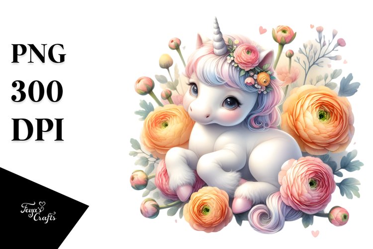 Unicorn Clipart Image 12