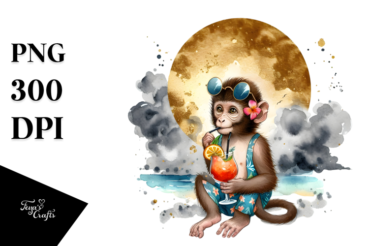 Monkey Clipart Image 23