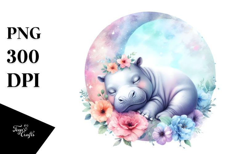 Hippo Clipart Image 7