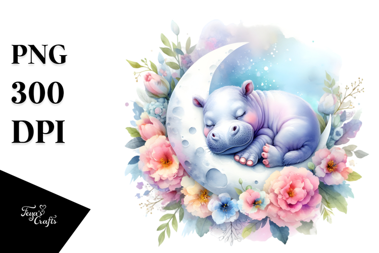 Hippo Clipart Image 5