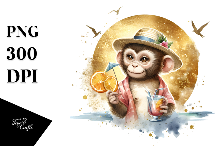 Monkey Clipart Image 23