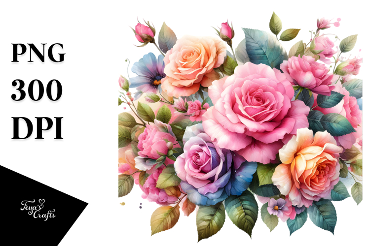 Pink Flower Png Image 13