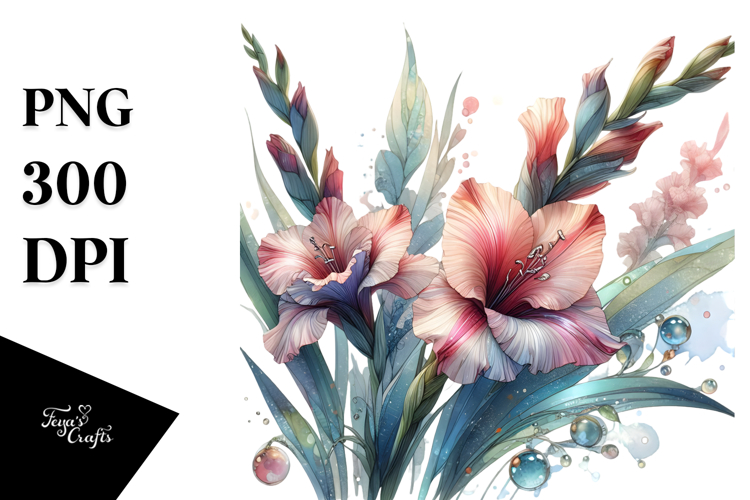 Flower Sticker Png Image 5