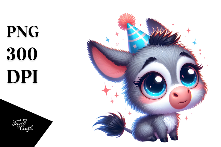 Donkey Clipart Image 9