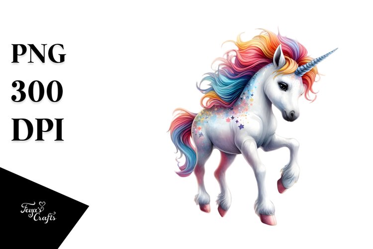 Unicorn Clipart Image 13
