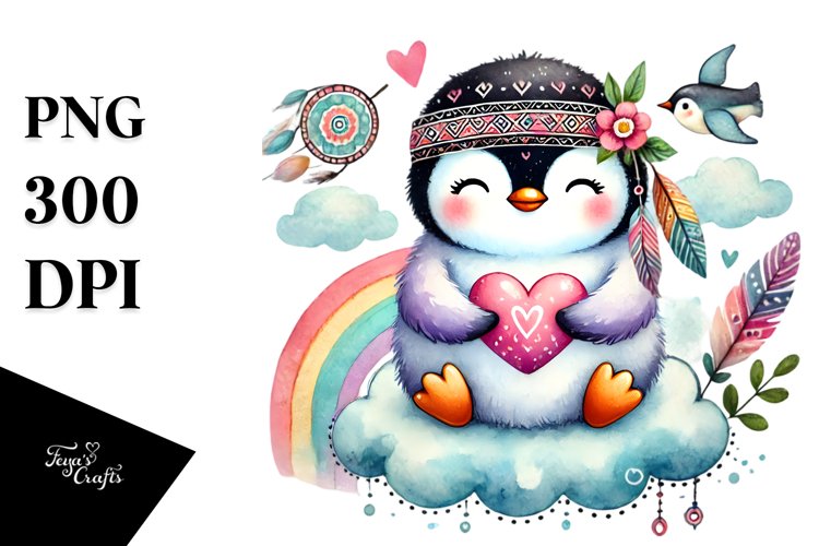 Penguin Clipart Image 11