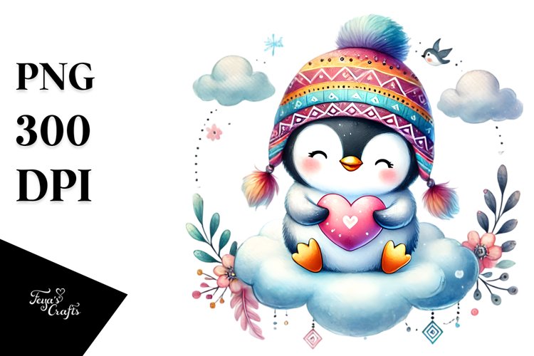 Penguin Clipart Image 8