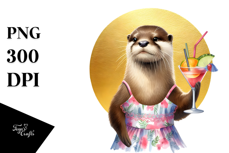 Otter Clipart Image 10