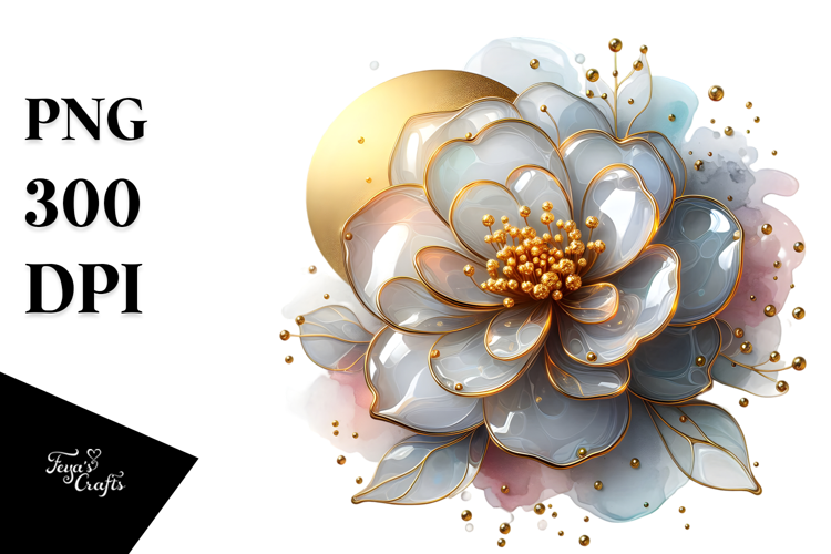 Glossy Camellia PNG