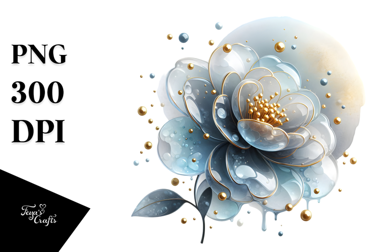 Glossy Camellia PNG