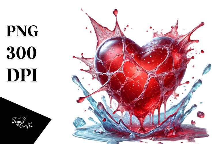 Red Heart Png Image 6
