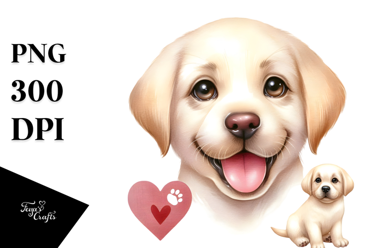 Labrador Clipart Image 15
