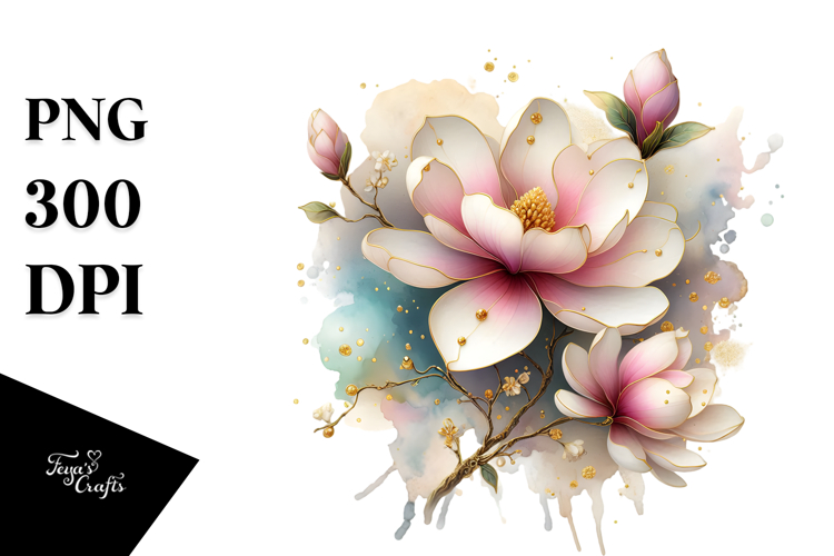 Magnolia Clipart Image 22