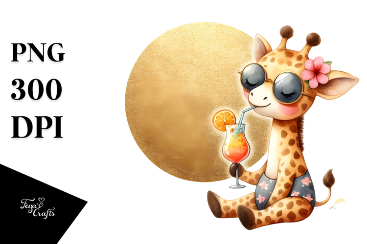 Giraffe Clipart Image 11