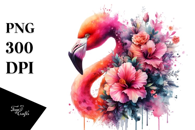Flamingo Clipart Image 9