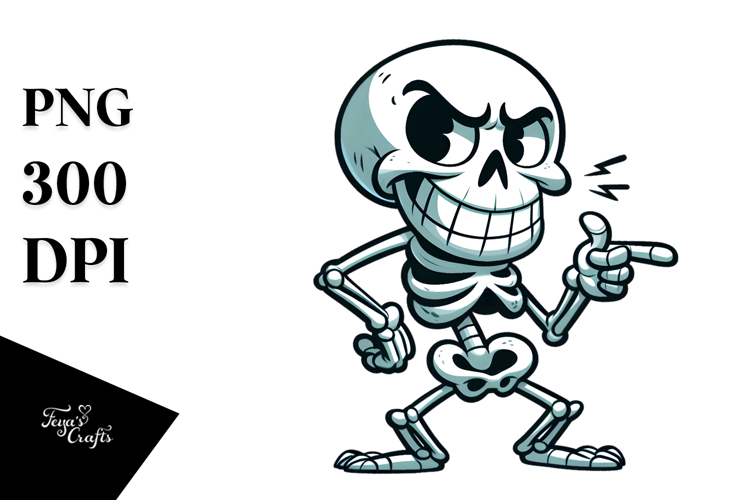 Goofy Skeletton PNG