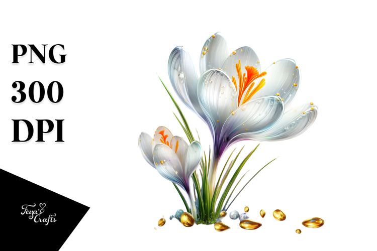 Crocus Splash PNG