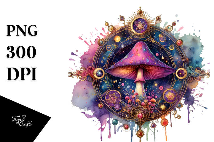 Mushroom Clipart Image 3