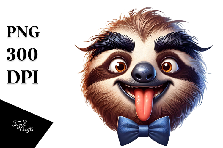 Sloth Clipart Image 3