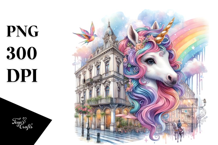 Unicorn Clipart Image 14