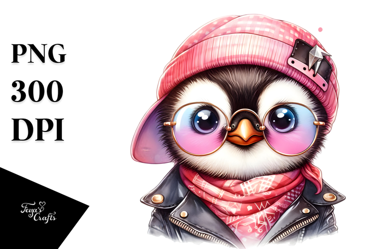 Penguin Clipart Image 21