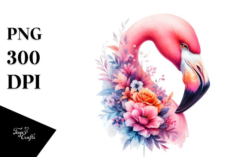 Flamingo Clipart Image 15