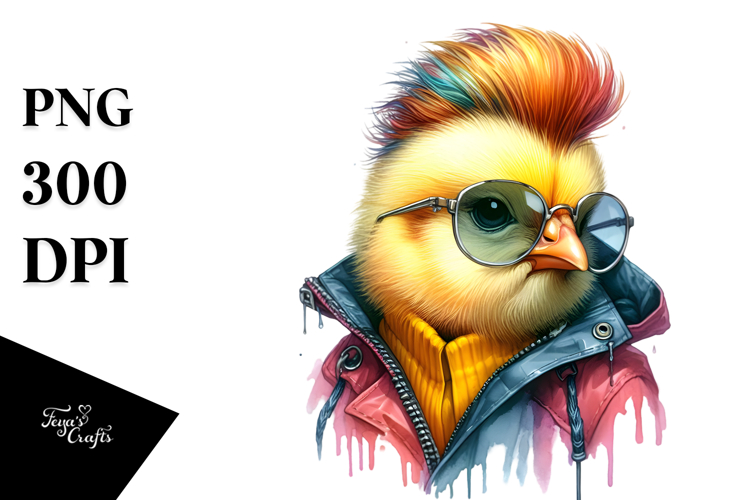Simple Baby Chicken Modeling, Transparent PNG