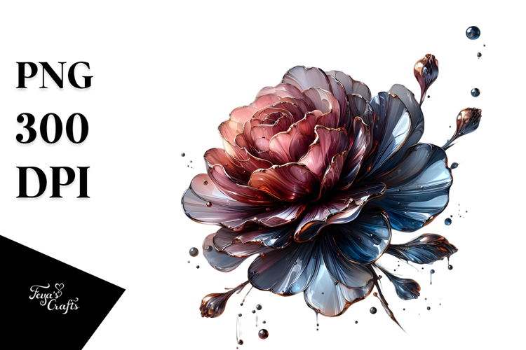 Flower Sticker Png Image 17
