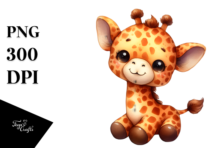 Giraffe Clipart Image 14