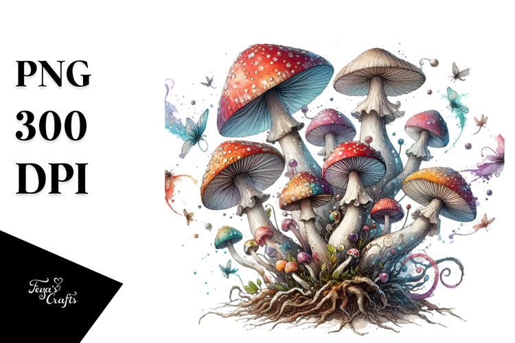 Mushroom Clipart Image 3