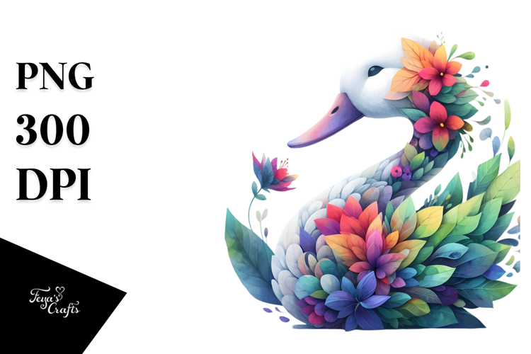 Vibrant Abstract Duck, 20 oz Tumbler