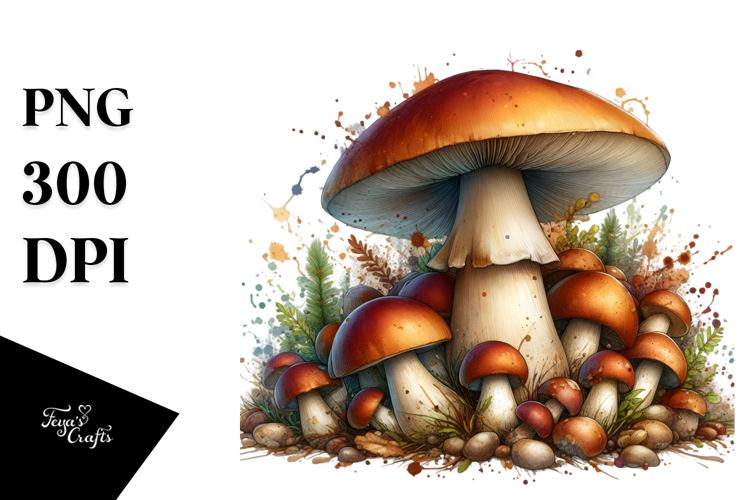 Mushroom Clipart Image 2