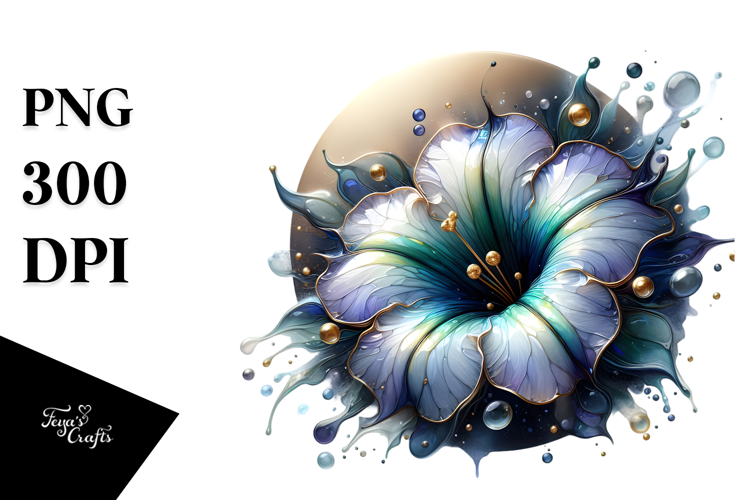 Glossy Petunia PNG
