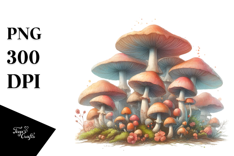 Mushroom Clipart Image 22