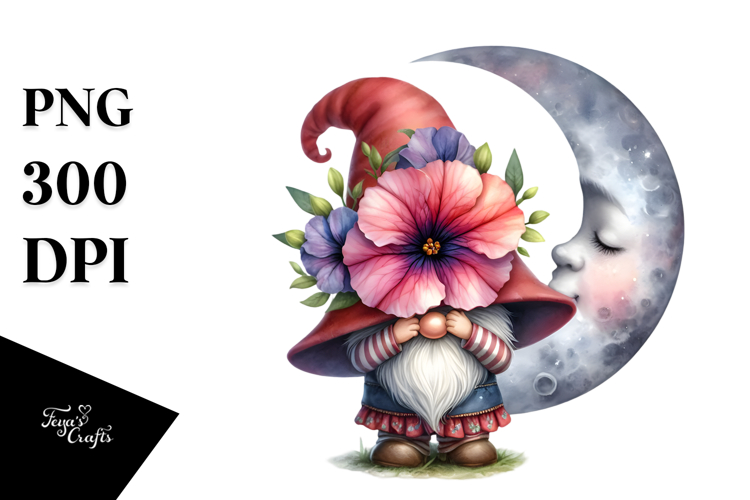 Cute Moon Clipart Image 24