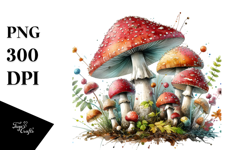 Mushroom Clipart Image 20