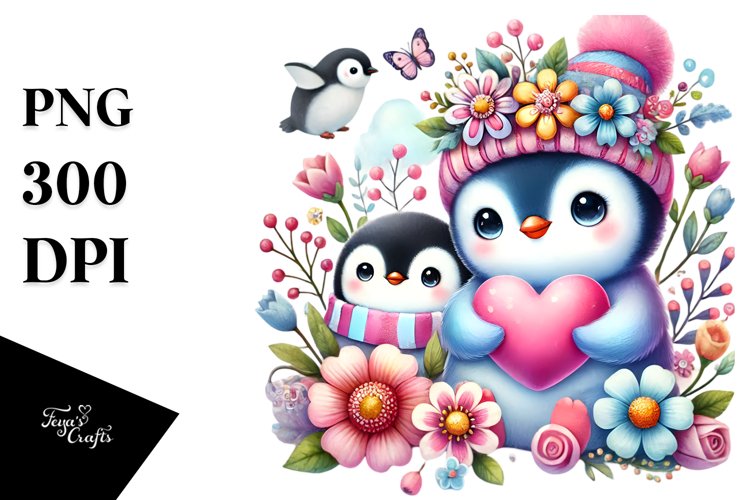 Penguin Clipart Image 6