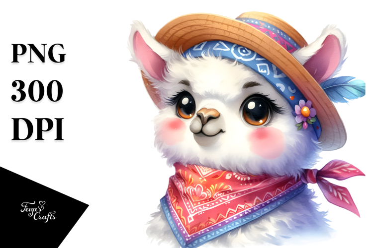 Llama Clipart Image 3