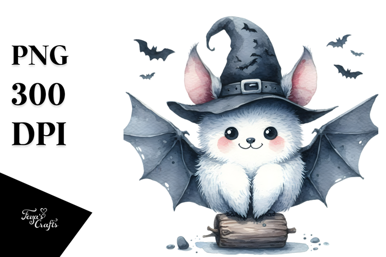 Funny Bat Design PNG
