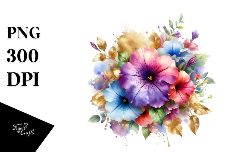 Flower Bouquet Clipart Image 11