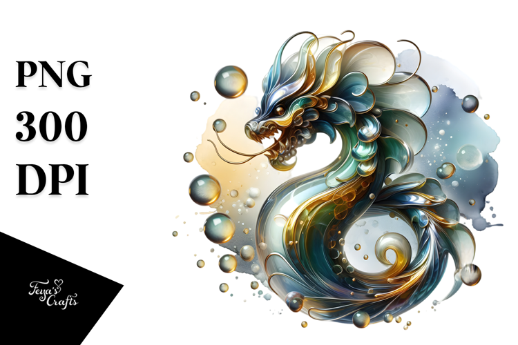Abstract Glossy Snapdragon, PNG