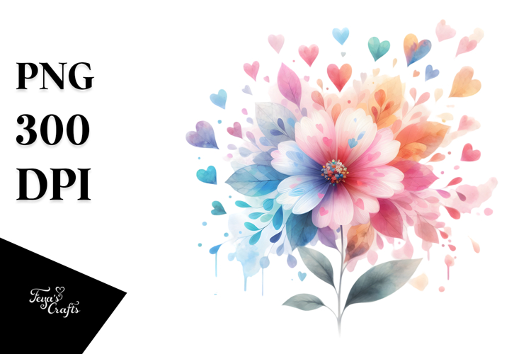 Simple Flower Clipart Image 8
