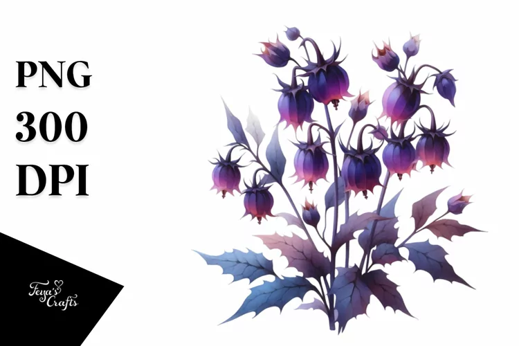 Simple Halloween Nightshade