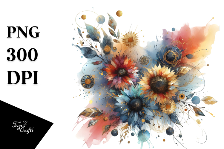 Sunflower Clipart Image 18