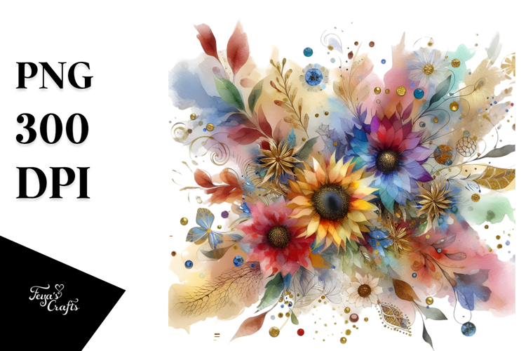 Sunflower Clipart Image 17