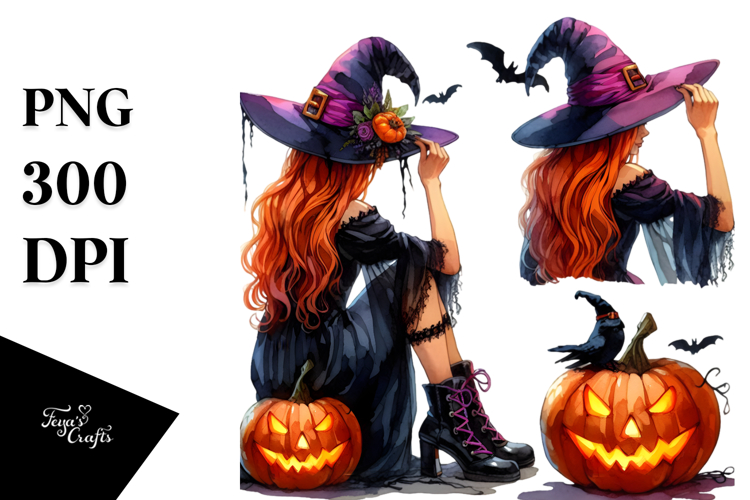 Witch Clipart Image 16