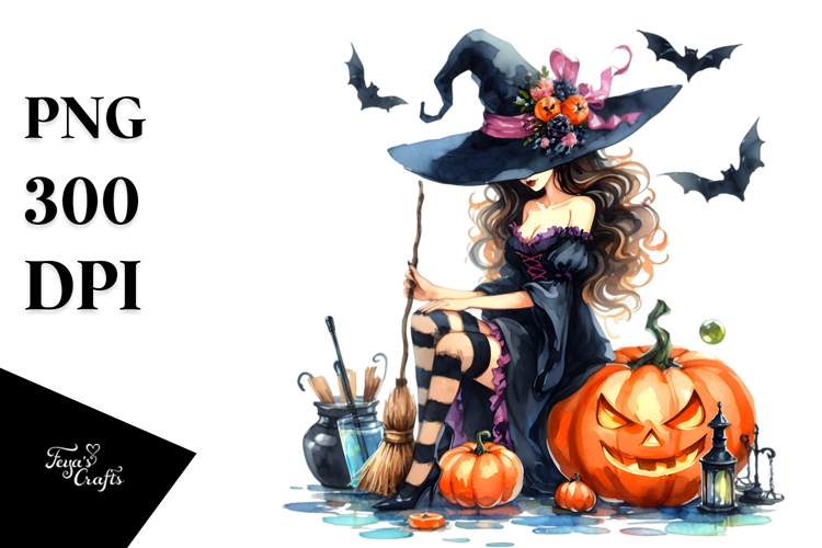 Witch Clipart Image 14