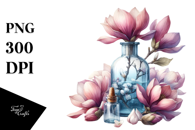 Magnolia Clipart Image 11