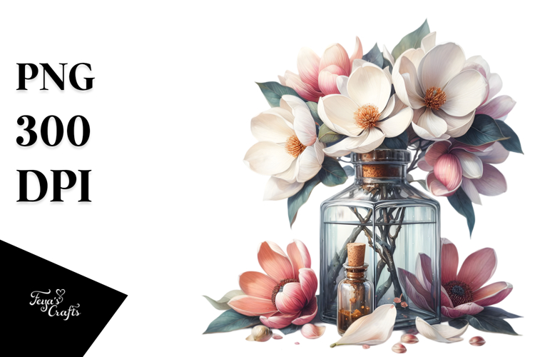 Magnolia Clipart Image 10