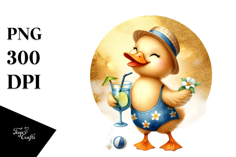 Duck Clipart Image 24